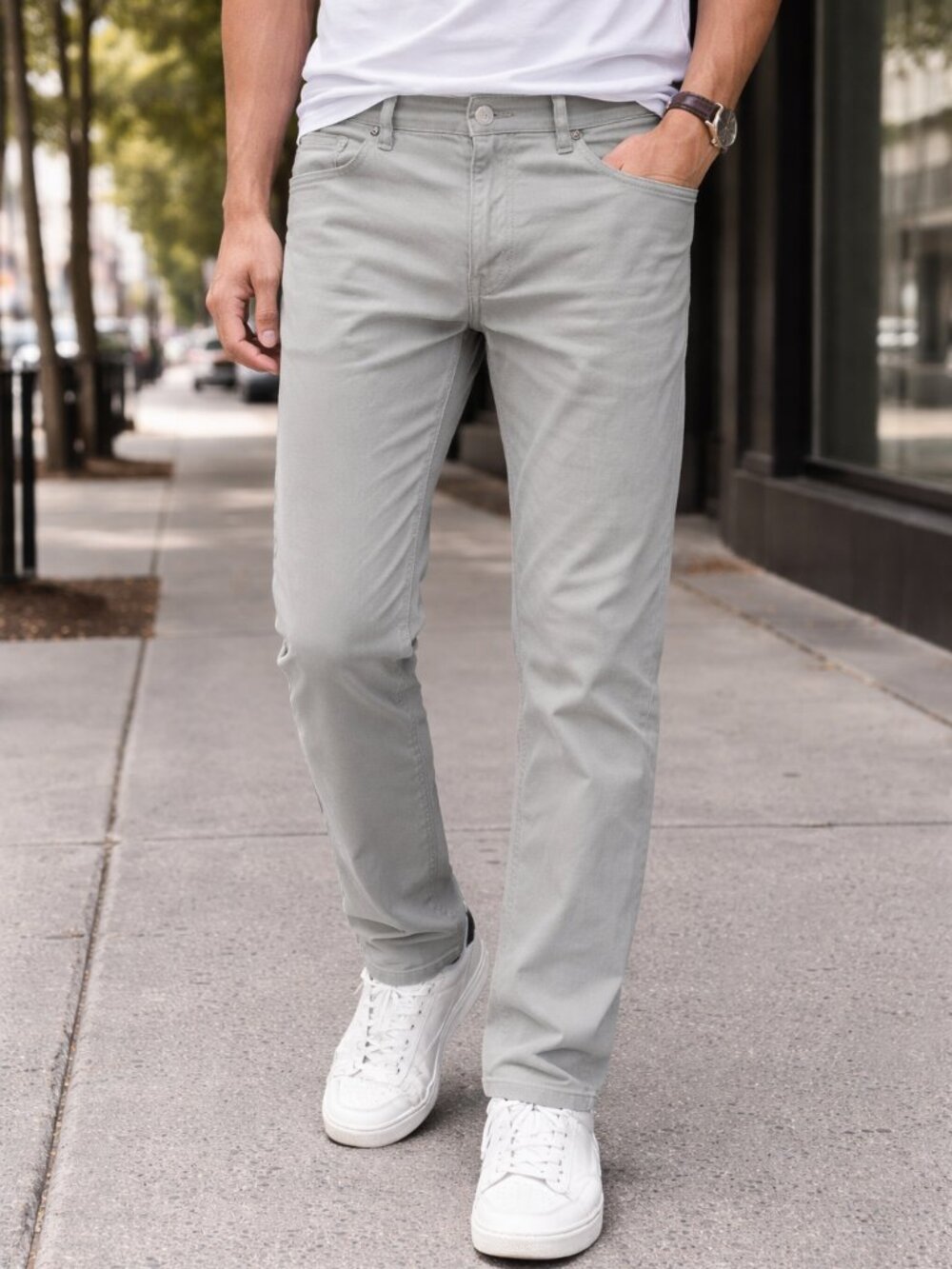 Elliot Mulryan Pants Mens 38/31 5 Pocket Design Straight Leg, Preppy, Soft